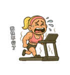 暴走フィットネス女子コーチ（個別スタンプ：19）