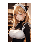猫メイド写真2（個別スタンプ：20）