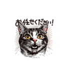 営業の猫本さん（個別スタンプ：7）