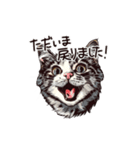 営業の猫本さん（個別スタンプ：17）