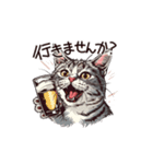 営業の猫本さん（個別スタンプ：28）