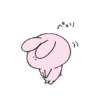 敬語なお絵描きうさぴとくまぽ（個別スタンプ：11）