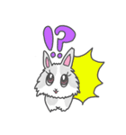 ジャージーウーリーうさぎのティア（個別スタンプ：5）