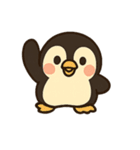 まんまるほっぺのペンギンスタンプ（個別スタンプ：37）