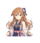 わんこ彼女の感情たっぷりスタンプ（個別スタンプ：12）
