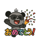 グレーなパンダ 2（個別スタンプ：8）
