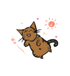 猫のあおいさん（ベンガル Ver.）（個別スタンプ：18）