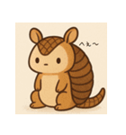 明日はきっといいことアルマジロくん（個別スタンプ：16）
