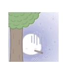 毎日使える☆シマエナガ（個別スタンプ：18）