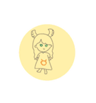 占い 星座girls（個別スタンプ：2）