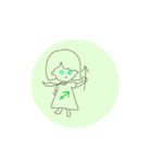 占い 星座girls（個別スタンプ：9）