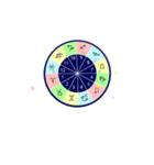 占い 星座girls（個別スタンプ：14）