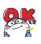 シャーク de あーる★家族通信（個別スタンプ：1）
