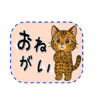 おねがい猫8種類（個別スタンプ：33）