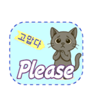 おねがい猫8種類（個別スタンプ：40）