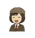 サム博士とアニーのイギリス生活（個別スタンプ：11）