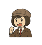 サム博士とアニーのイギリス生活（個別スタンプ：13）