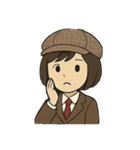 サム博士とアニーのイギリス生活（個別スタンプ：15）