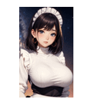 星空メイド写真（個別スタンプ：39）