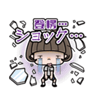 母の日<台湾>飛び出すボブちゃん 中文日文（個別スタンプ：15）