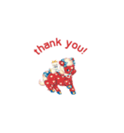 little feeling animals（個別スタンプ：9）