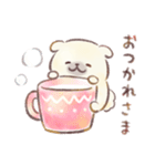 ぽてぽてペキニーズ 水彩タッチ！（個別スタンプ：11）