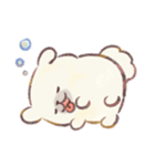 ぽてぽてペキニーズ 水彩タッチ！（個別スタンプ：27）