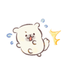 ぽてぽてペキニーズ 水彩タッチ！（個別スタンプ：34）