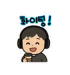 男の子②韓国語ver.（個別スタンプ：6）