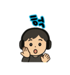 男の子②韓国語ver.（個別スタンプ：13）