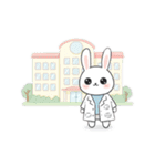 放射線技師のうさぎのスタンプ（個別スタンプ：40）