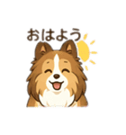 色々なシェルティのスタンプ（個別スタンプ：2）