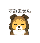 色々なシェルティのスタンプ（個別スタンプ：11）