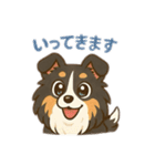 色々なシェルティのスタンプ（個別スタンプ：22）