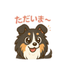 色々なシェルティのスタンプ（個別スタンプ：23）