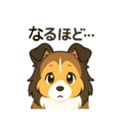 色々なシェルティのスタンプ（個別スタンプ：25）