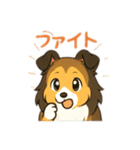 色々なシェルティのスタンプ（個別スタンプ：27）