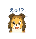 色々なシェルティのスタンプ（個別スタンプ：34）