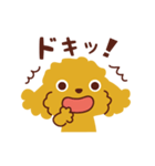 トイプードル_ハロースタンプ（個別スタンプ：27）
