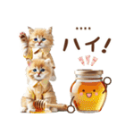 名入れ敬語の癒ししにゃんこ（個別スタンプ：8）