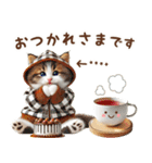 名入れ敬語の癒ししにゃんこ（個別スタンプ：12）
