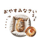 名入れ敬語の癒ししにゃんこ（個別スタンプ：36）