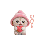 動く！かわいい猫たち ずっと使える 日常（個別スタンプ：2）