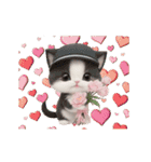 動く！かわいい猫たち ずっと使える 日常（個別スタンプ：3）