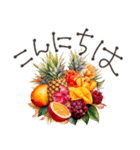 大人の挨拶♡品よくおしゃれに♡ハワイ（個別スタンプ：3）
