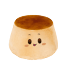 ぽってり プリン ちゃん 【文字なし】（個別スタンプ：2）