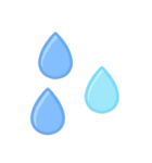 天気と梅雨♪もこもこスタンプデコ（個別スタンプ：9）