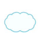 天気と梅雨♪もこもこスタンプデコ（個別スタンプ：16）