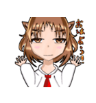 不思議な獣耳っ子3 馬の男の子ver.（個別スタンプ：1）