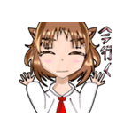 不思議な獣耳っ子3 馬の男の子ver.（個別スタンプ：20）